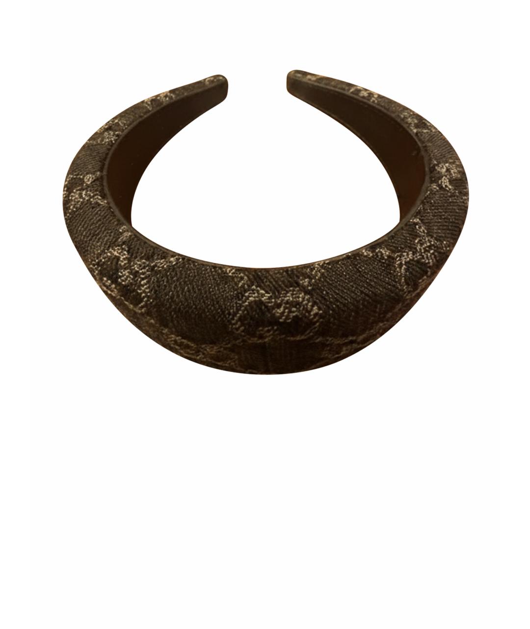 GUCCI Черный ободок, фото 1