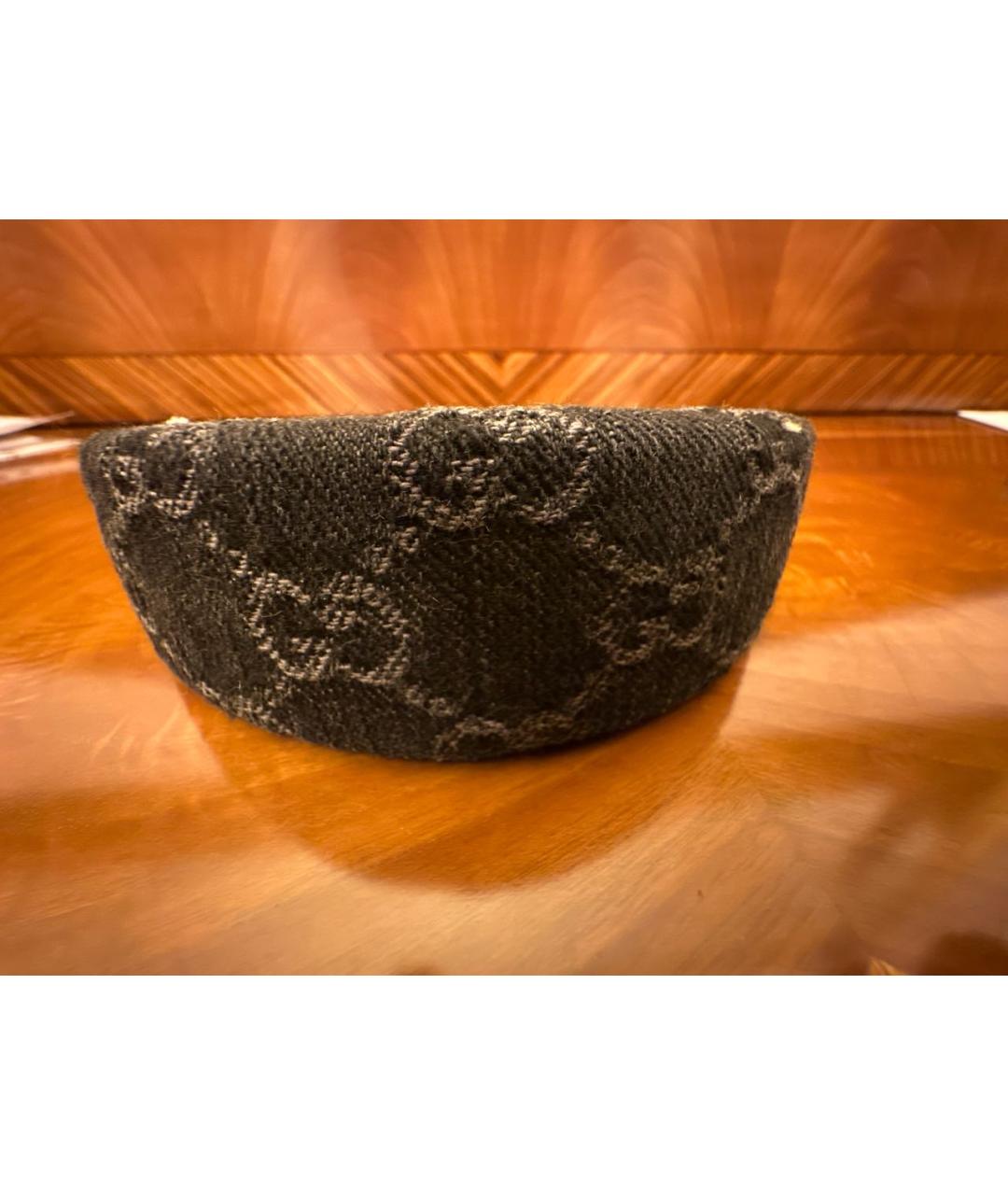 GUCCI Черный ободок, фото 2