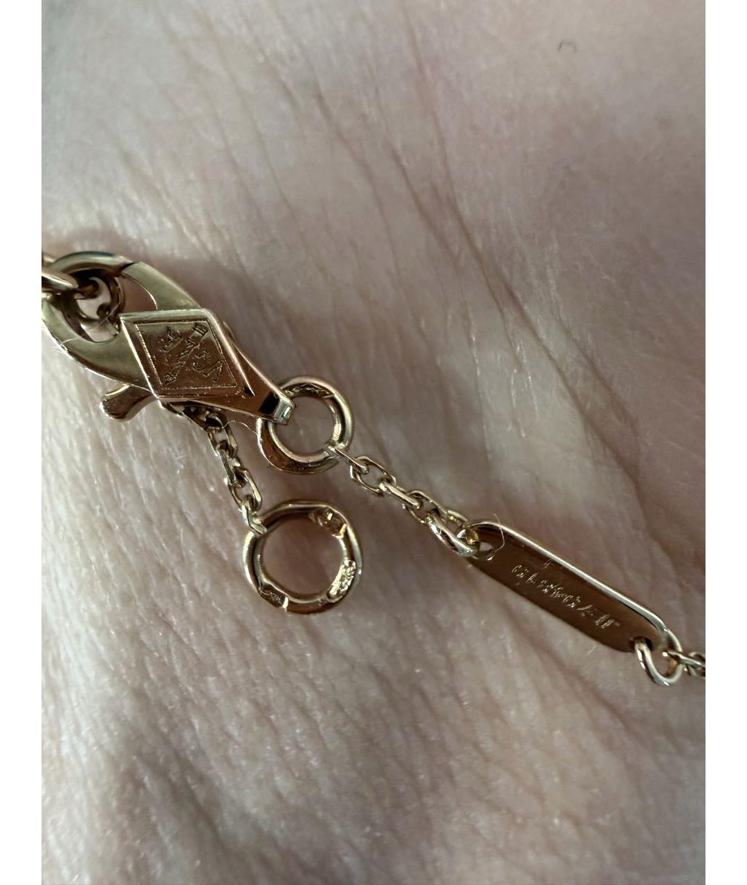 VAN CLEEF & ARPELS Белый браслет из розового золота, фото 3