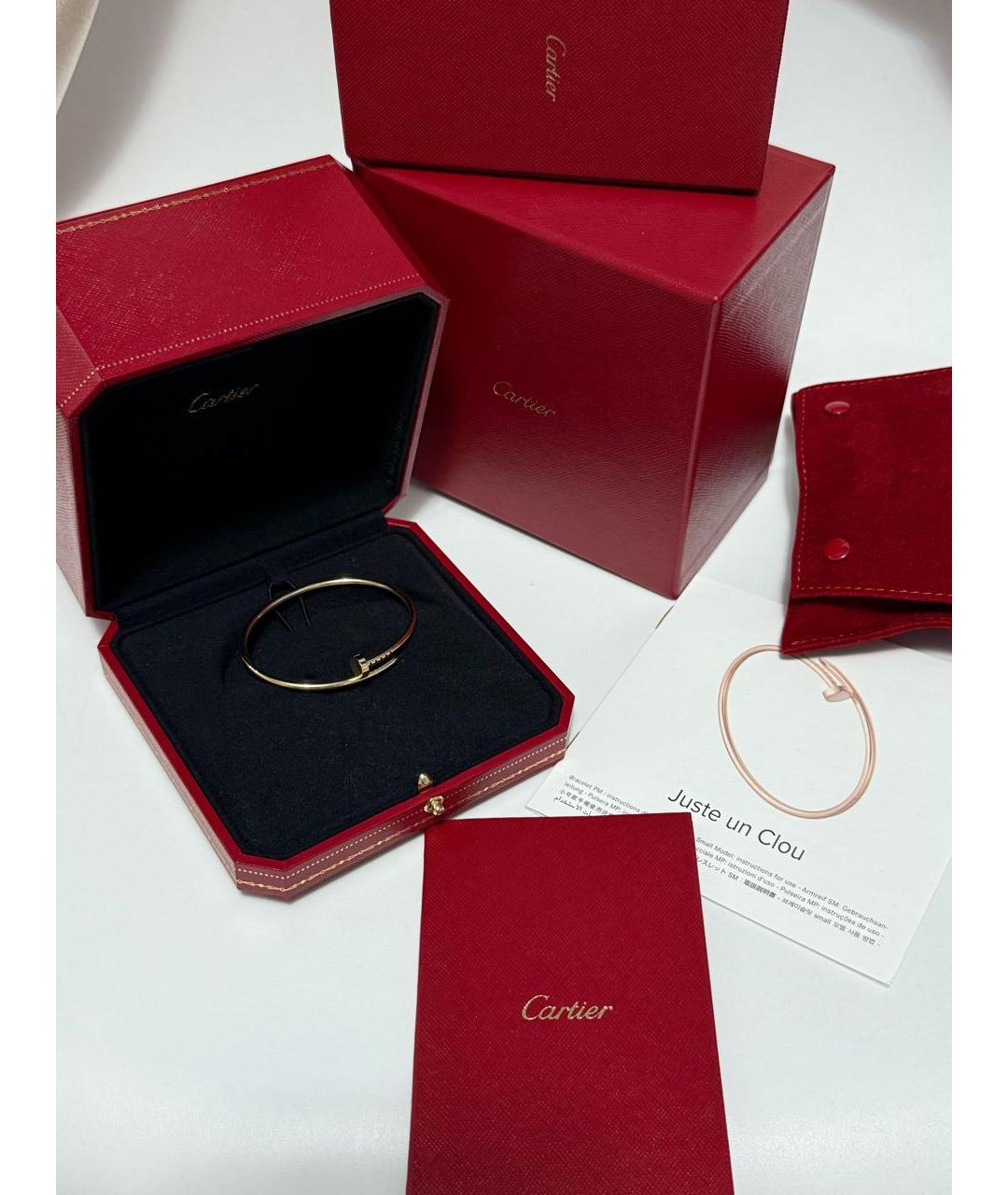 CARTIER Золотой браслет из желтого золота, фото 3