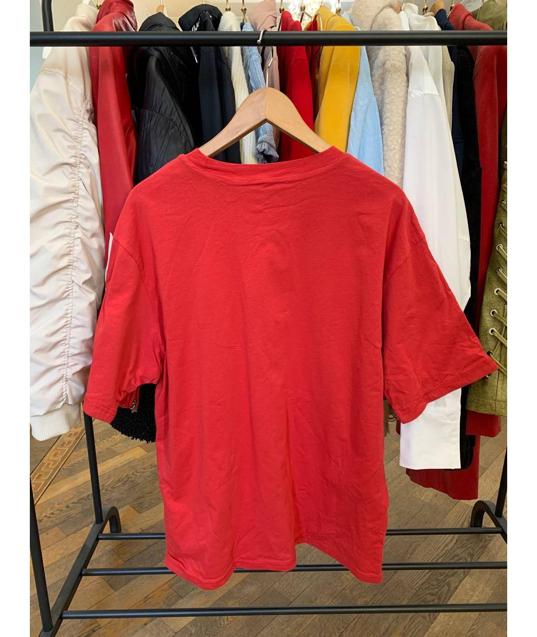 NAPAPIJRI Красная хлопковая футболка, фото 2