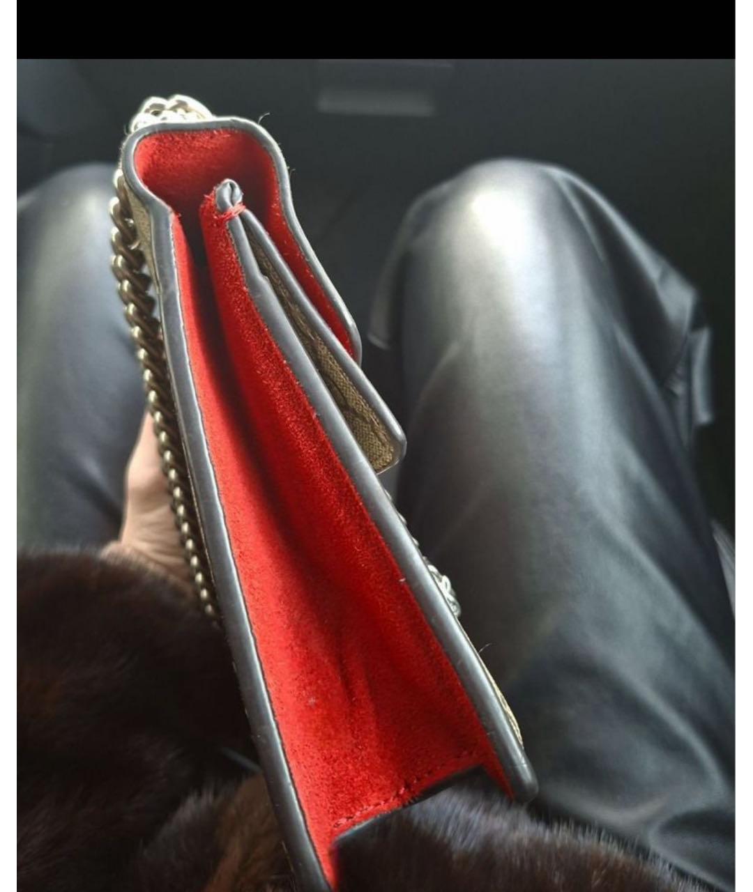 GUCCI Бежевая сумка через плечо, фото 7