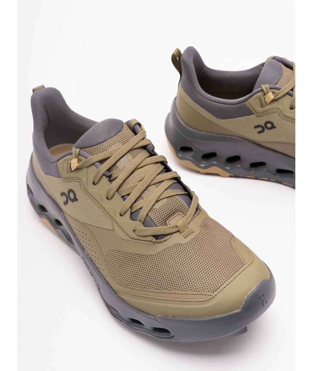 ON Хаки текстильные низкие кроссовки / кеды, фото 5