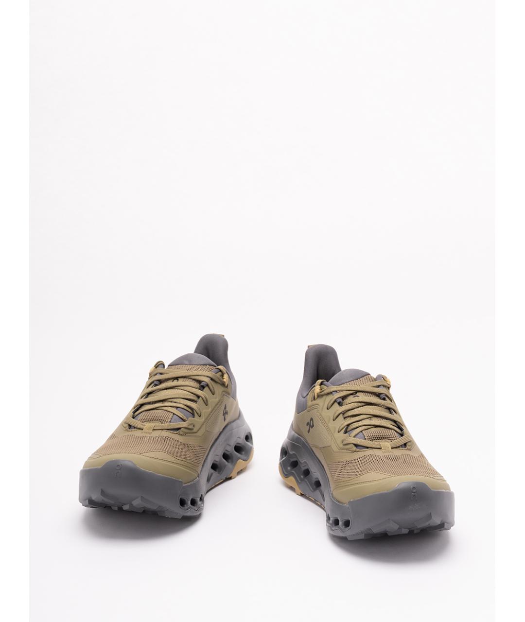 ON Хаки текстильные низкие кроссовки / кеды, фото 2