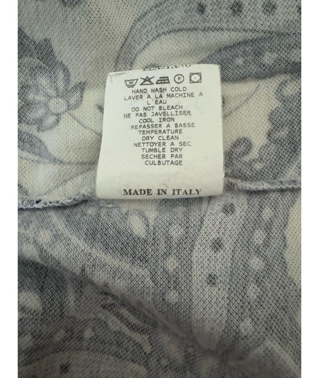 ETRO Бирюзовая хлопковая кэжуал рубашка, фото 5