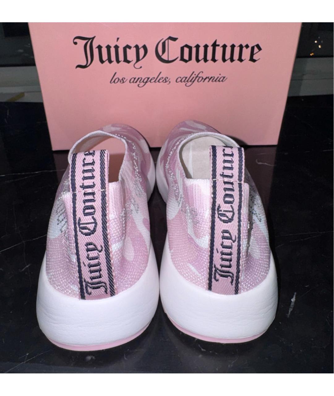 JUICY COUTURE Мульти текстильные слипоны, фото 4