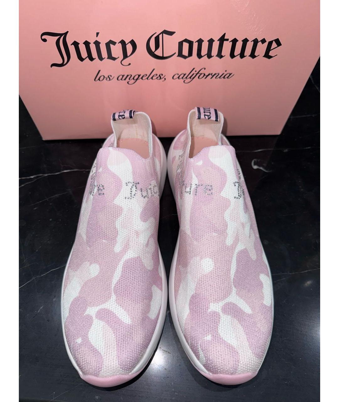 JUICY COUTURE Мульти текстильные слипоны, фото 2
