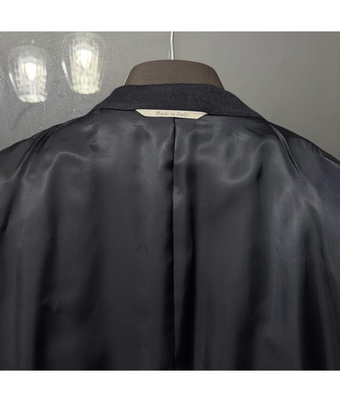CANALI Темно-синее кашемировое пальто, фото 3
