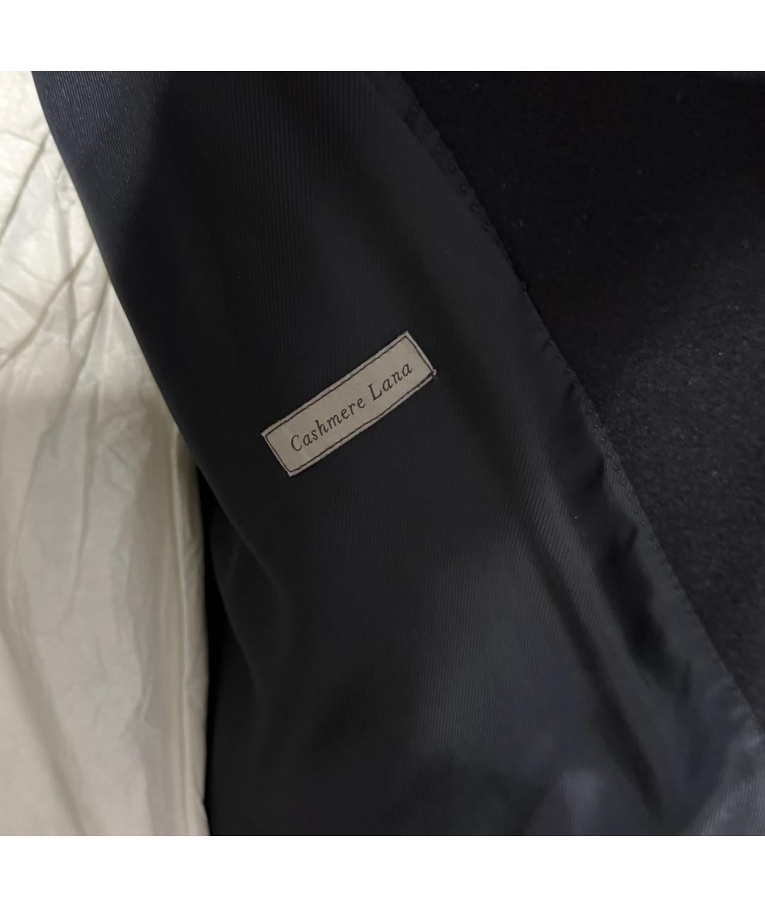 CANALI Темно-синее кашемировое пальто, фото 7