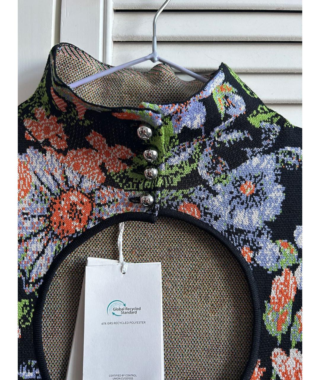 PACO RABANNE Мульти вискозное повседневное платье, фото 3