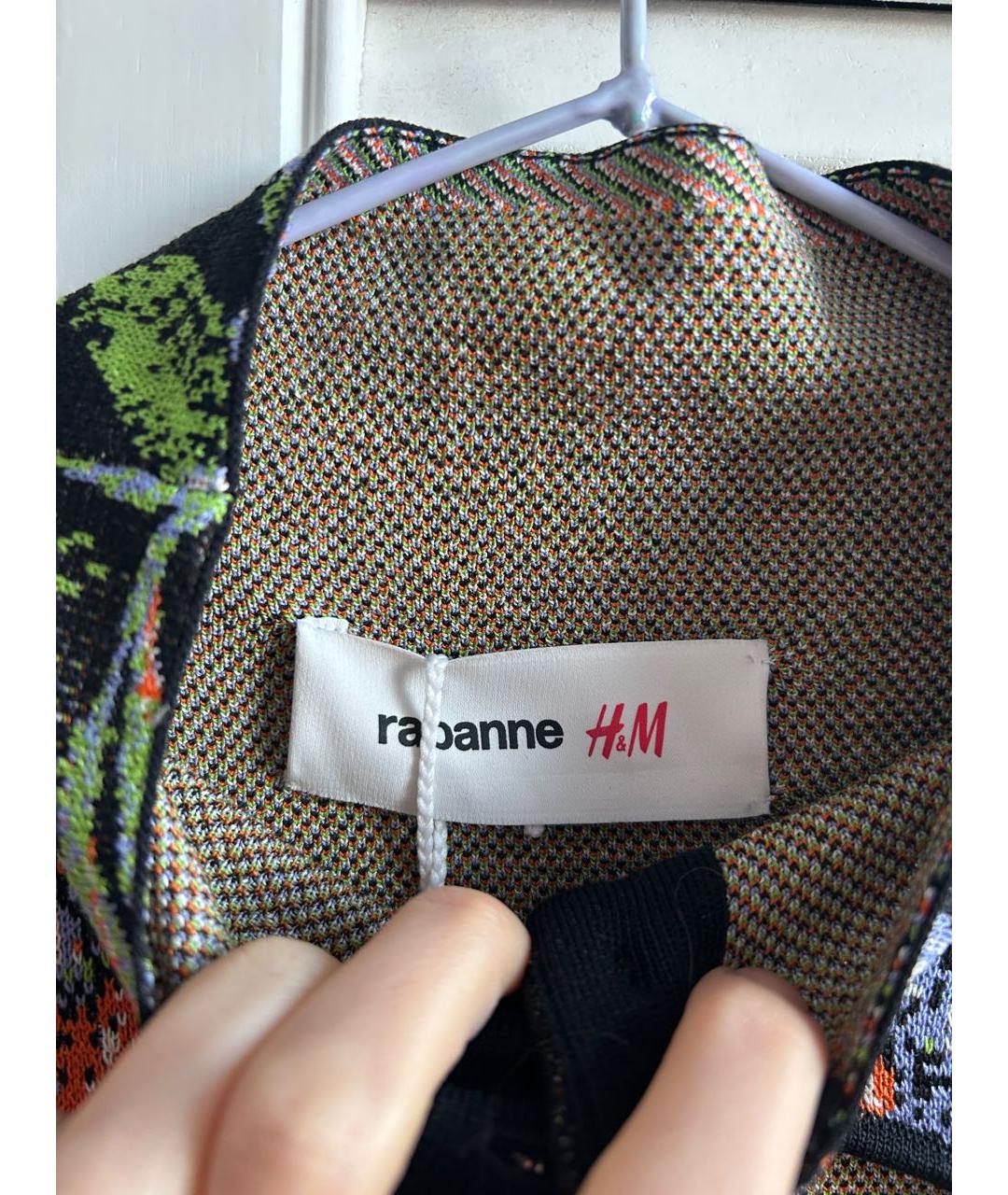 PACO RABANNE Мульти вискозное повседневное платье, фото 4