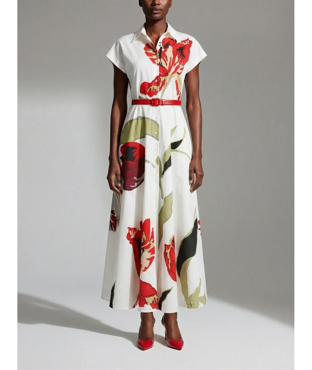 GUCCI Мульти шелковая рубашка, фото 7