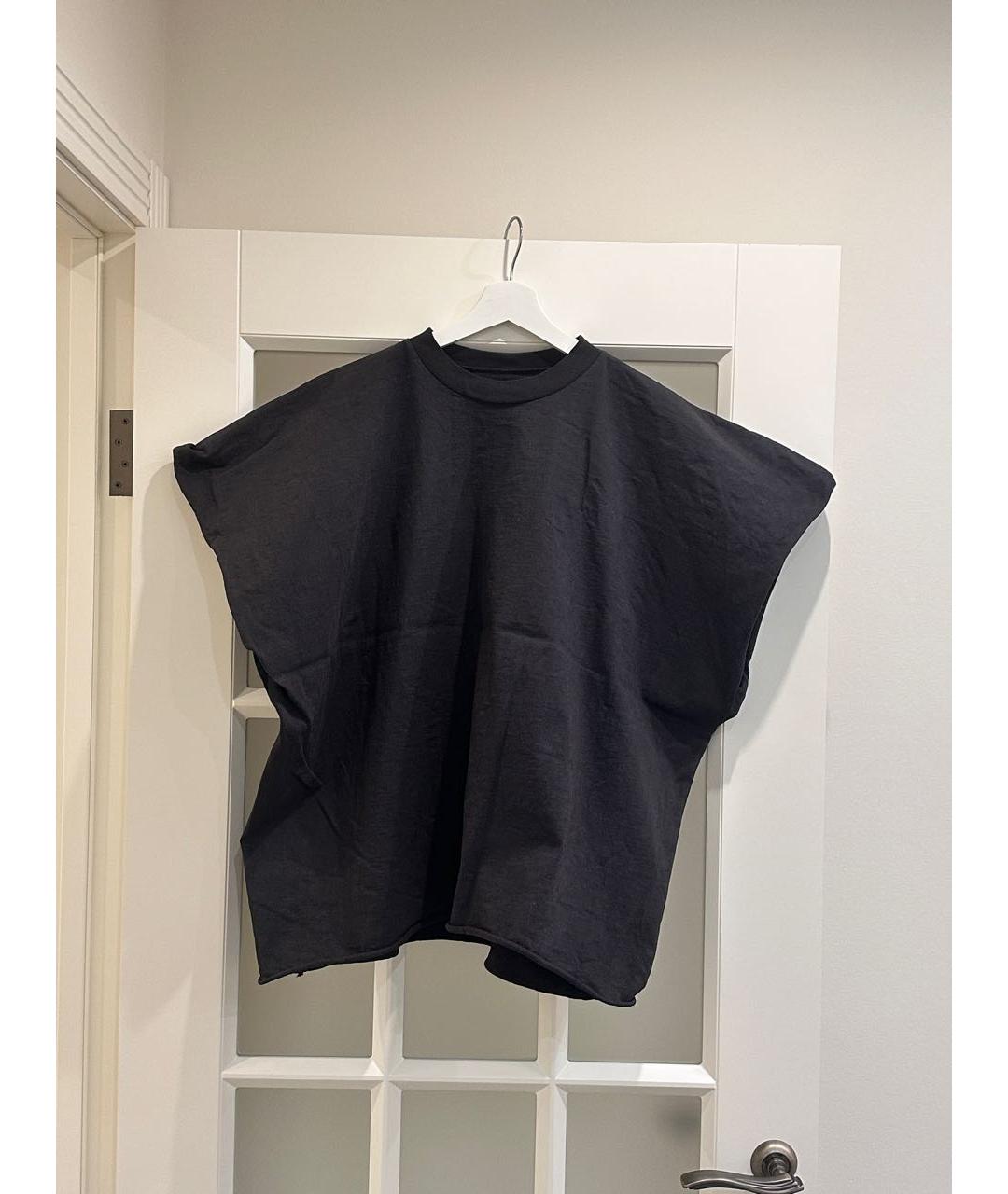 Kanye West Черная хлопковая футболка, фото 3