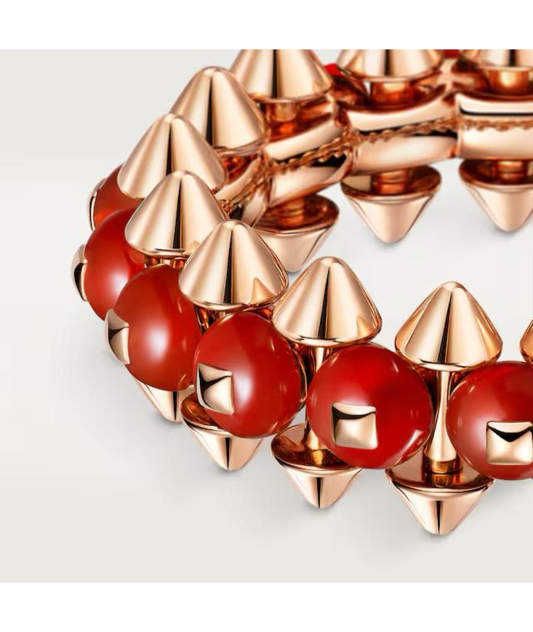 CARTIER Красное кольцо из розового золота, фото 3