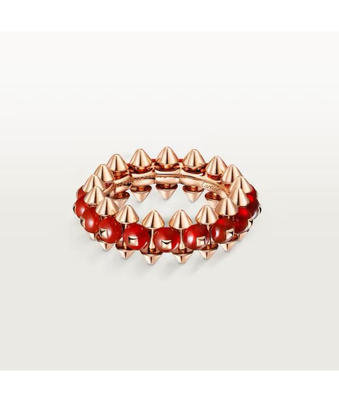 CARTIER Красное кольцо из розового золота, фото 4