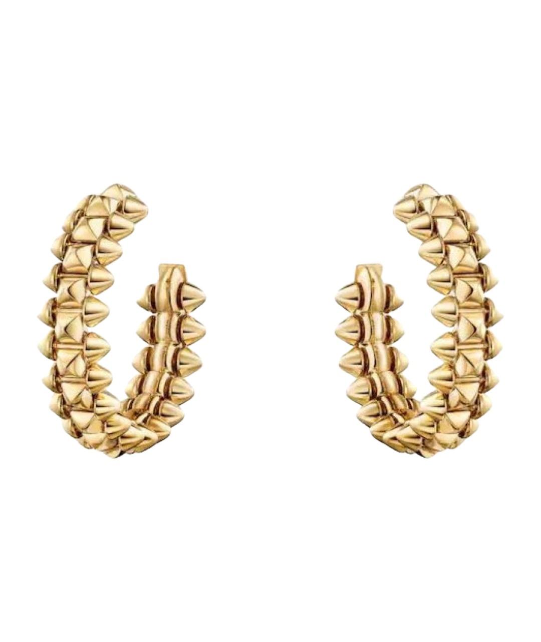 CARTIER Золотые серьги из желтого золота, фото 1
