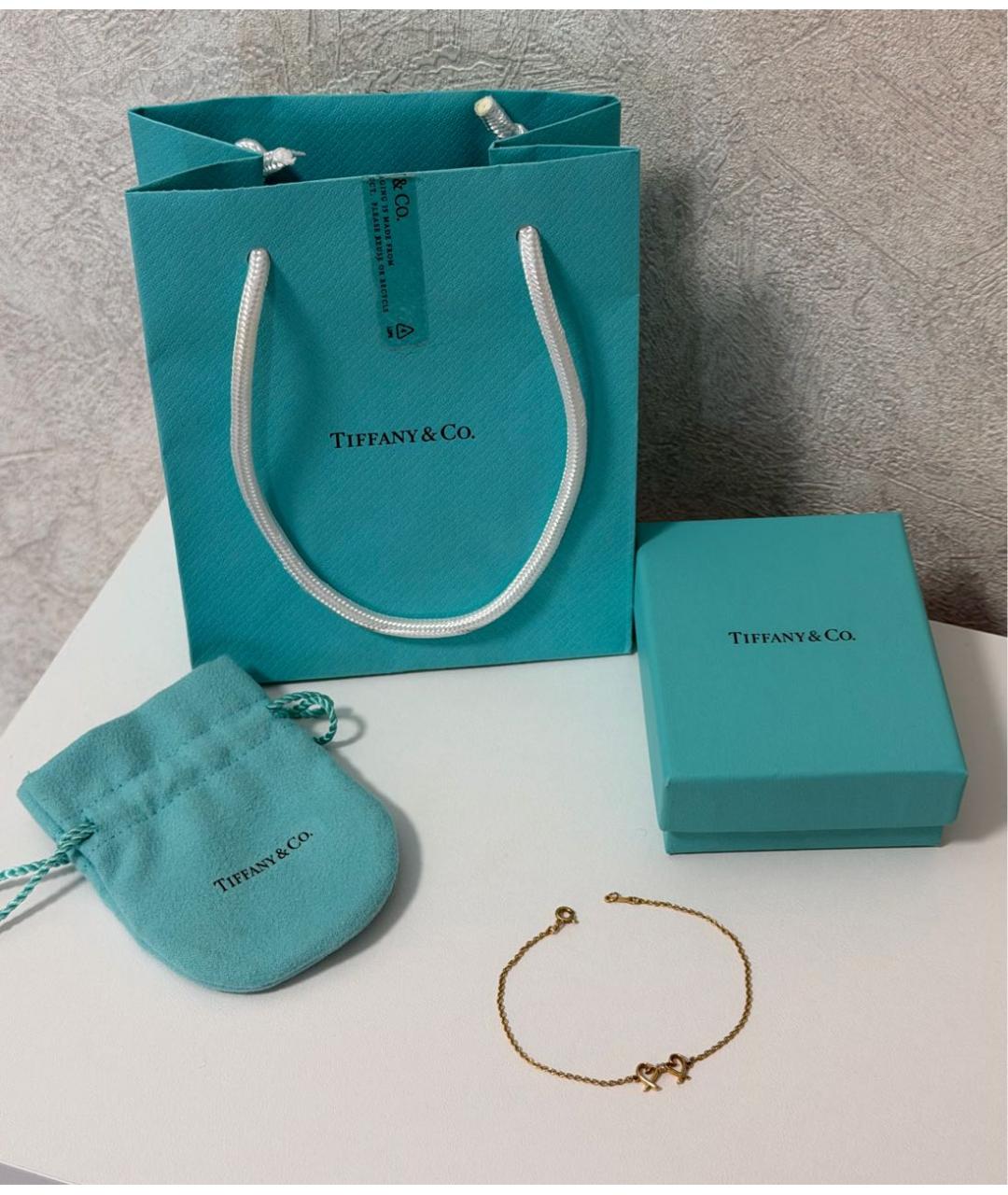 TIFFANY&CO Желтый браслет из желтого золота, фото 5