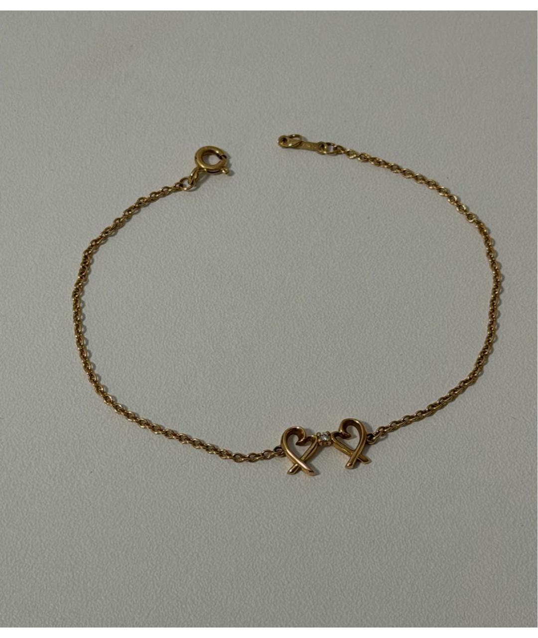 TIFFANY&CO Желтый браслет из желтого золота, фото 6