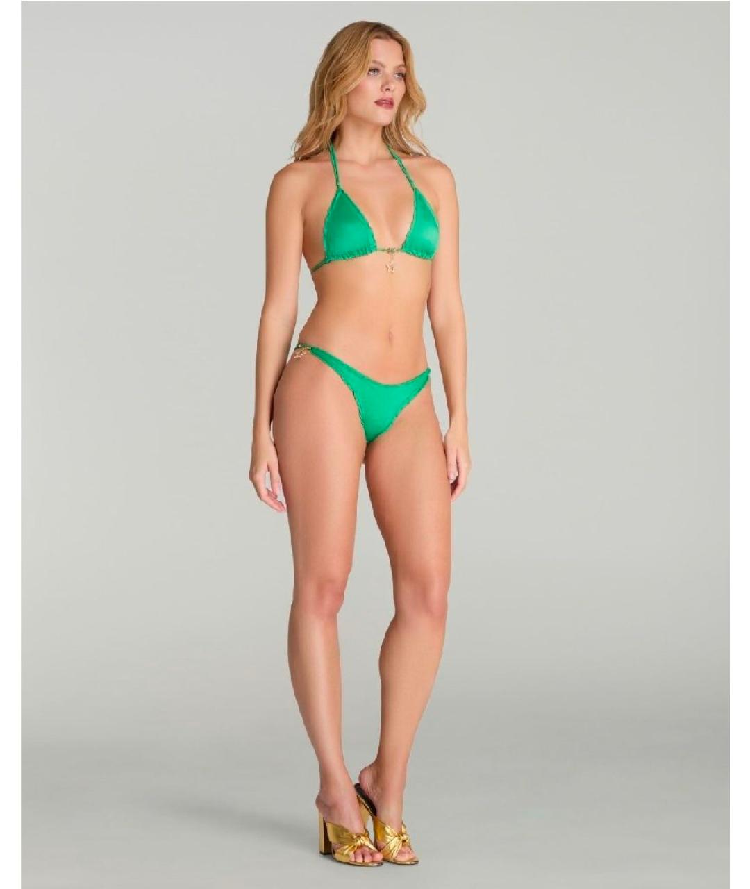 AGENT PROVOCATEUR Зеленый полиамидовый купальник, фото 4