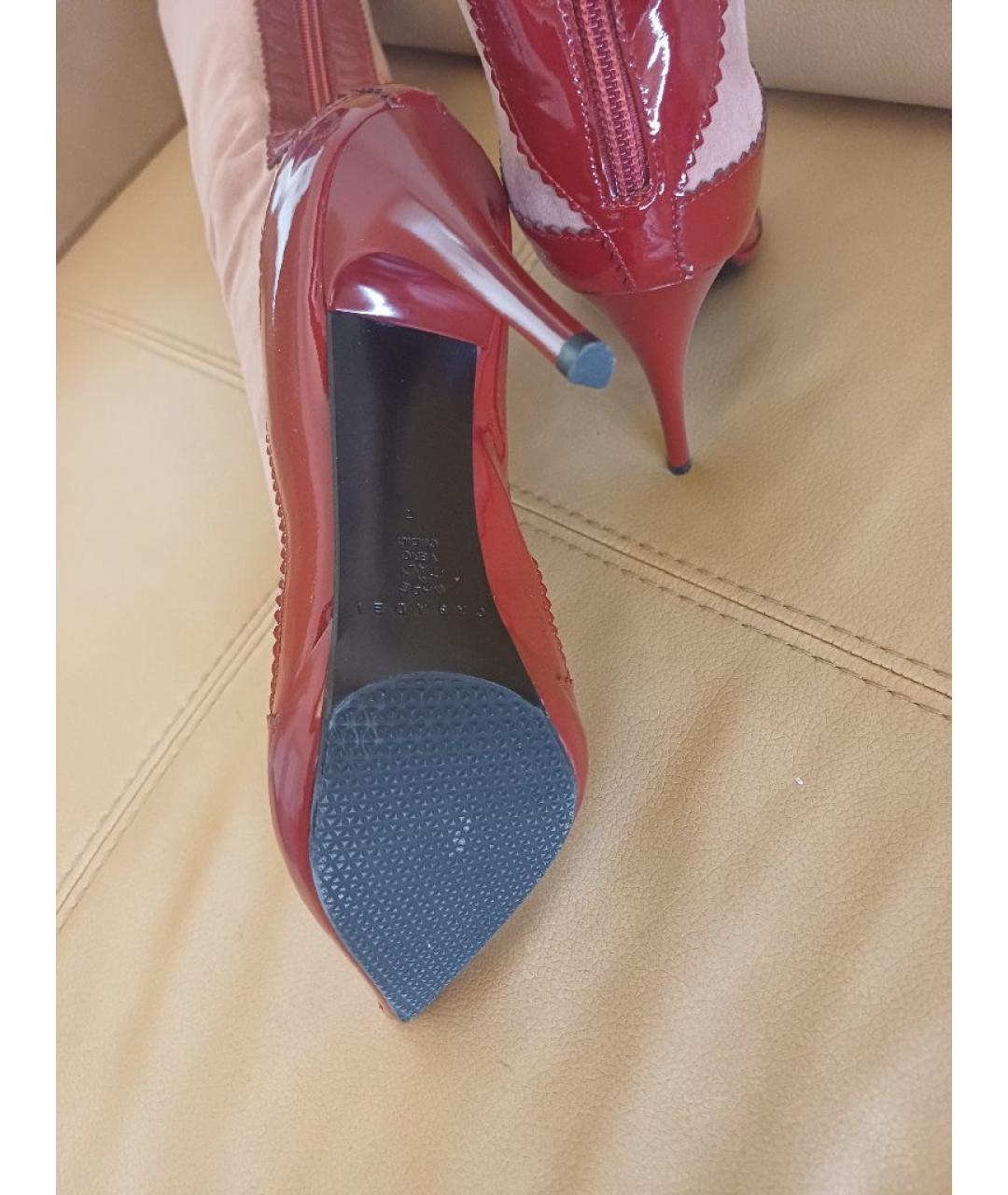 CASADEI Мульти замшевые сапоги, фото 9