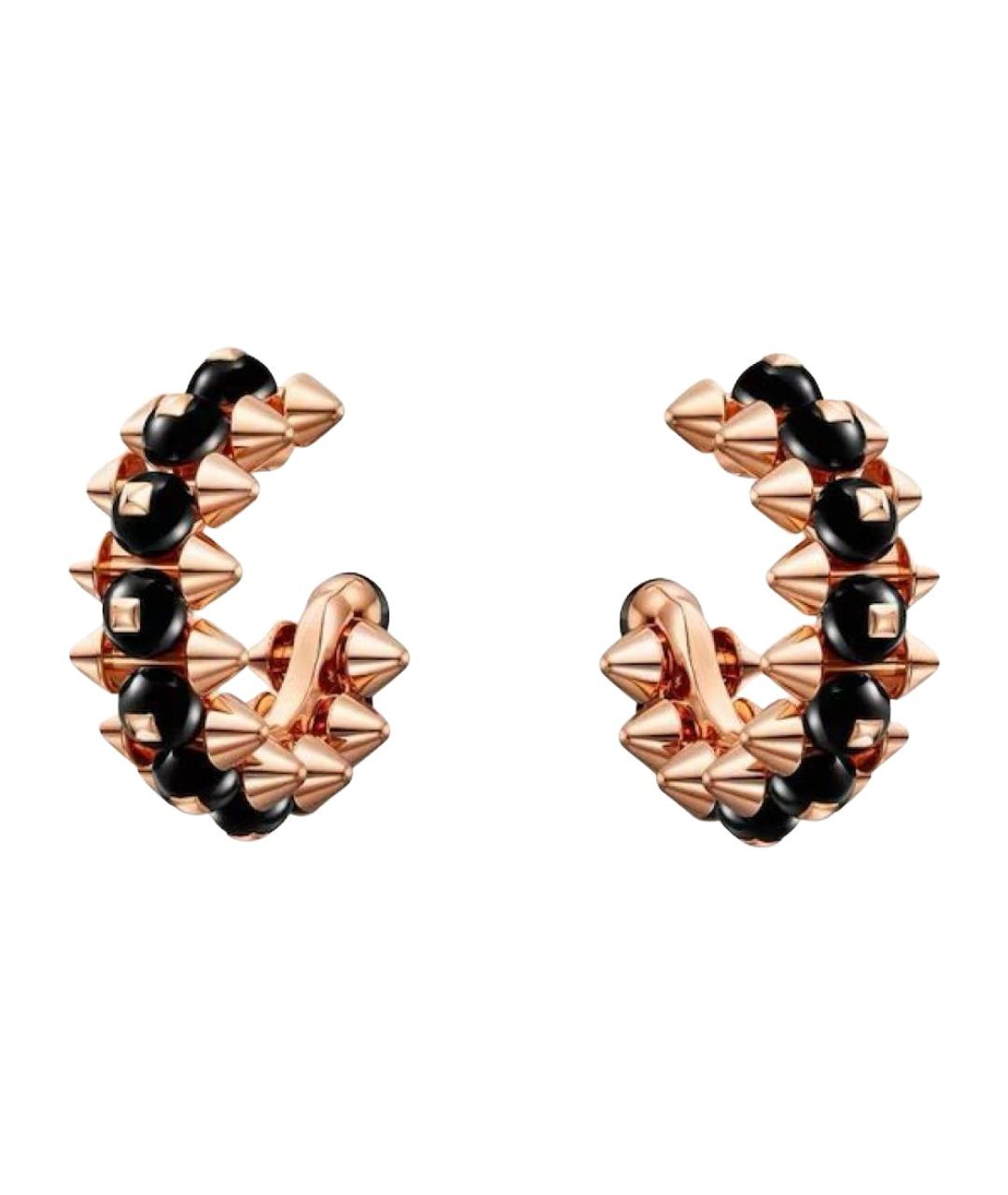 CARTIER Золотые серьги из розового золота, фото 1