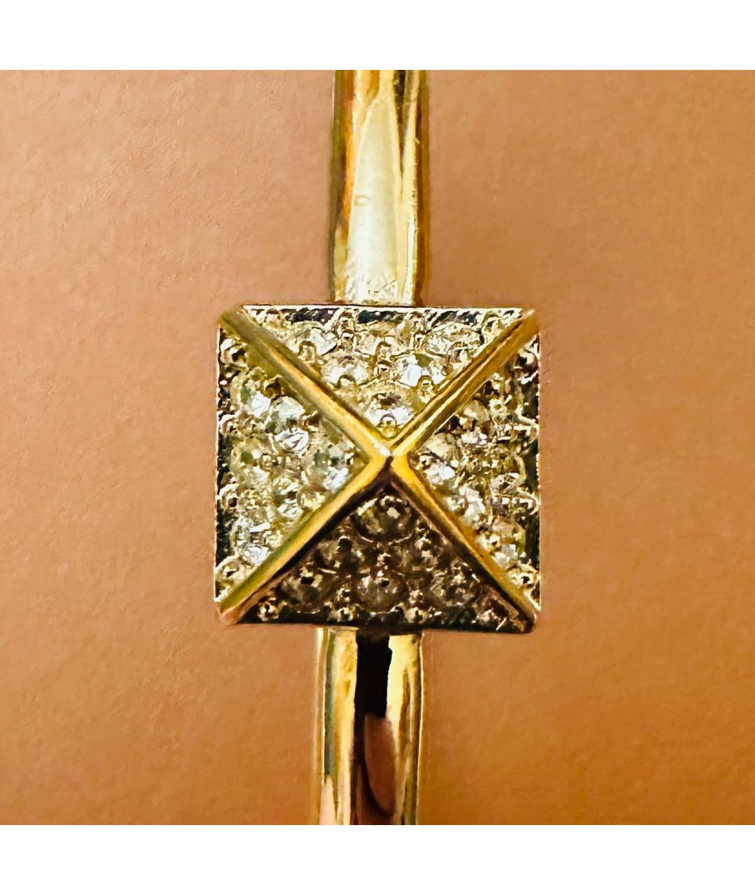 VALENTINO Золотой металлический браслет, фото 7