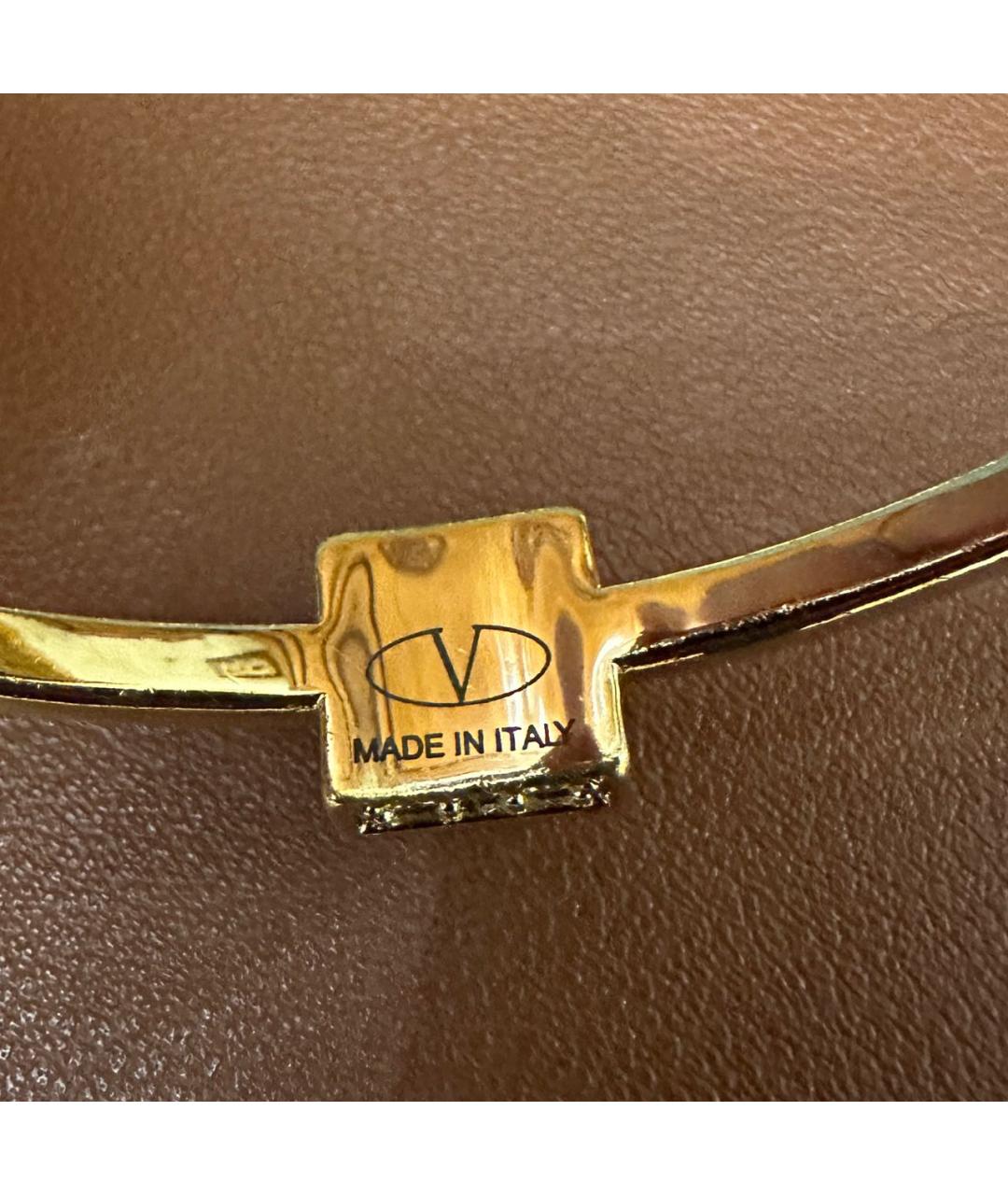 VALENTINO Золотой металлический браслет, фото 5
