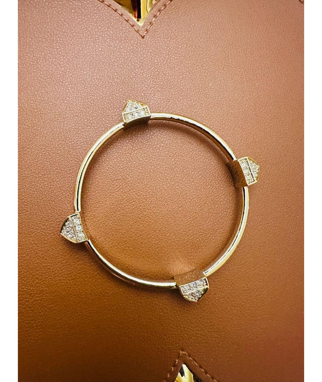 VALENTINO Золотой металлический браслет, фото 2