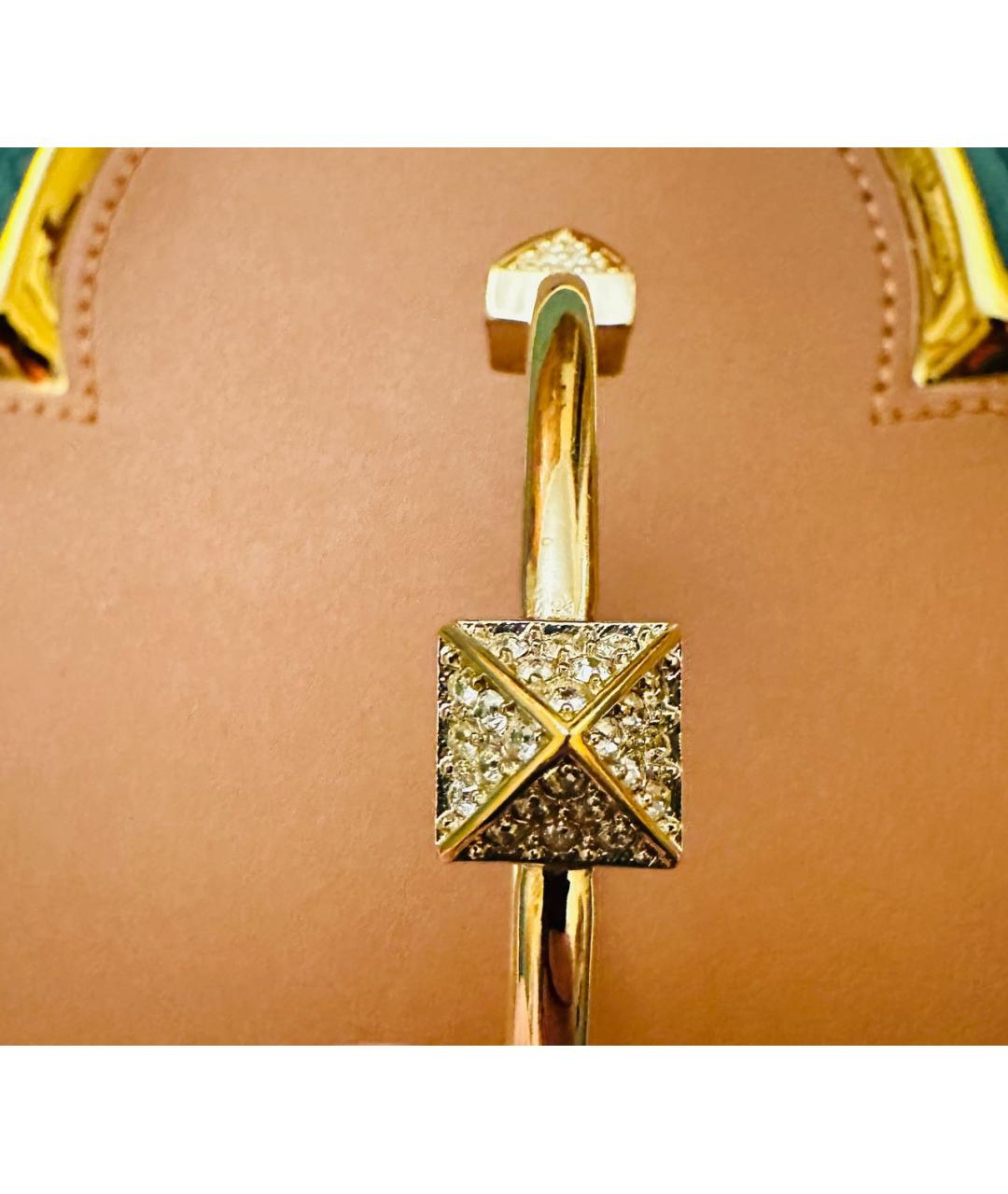 VALENTINO Золотой металлический браслет, фото 4