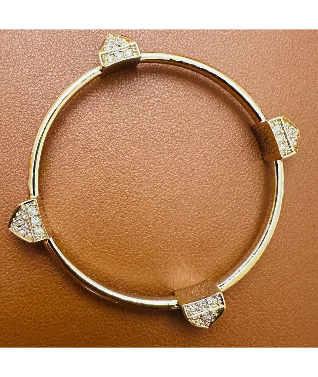 VALENTINO Золотой металлический браслет, фото 8