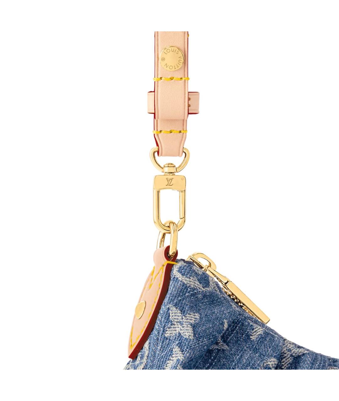 LOUIS VUITTON Синяя сумка с короткими ручками, фото 2