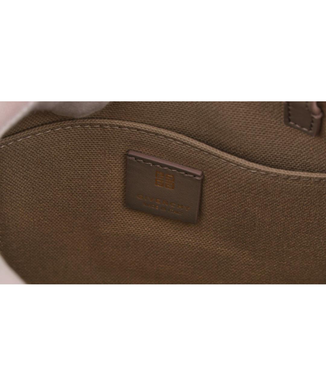 GIVENCHY Серая тканевая сумка тоут, фото 7