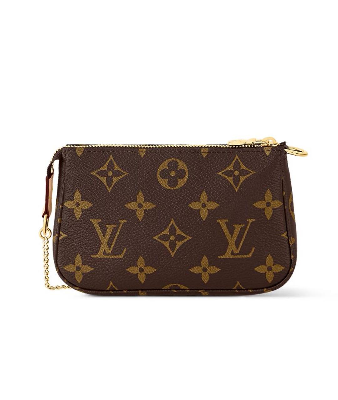 LOUIS VUITTON Коричневая сумка через плечо, фото 4