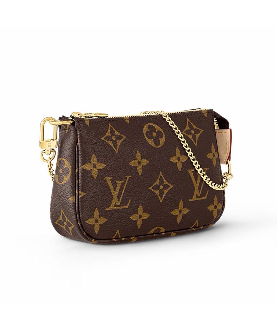 LOUIS VUITTON Коричневая сумка через плечо, фото 2