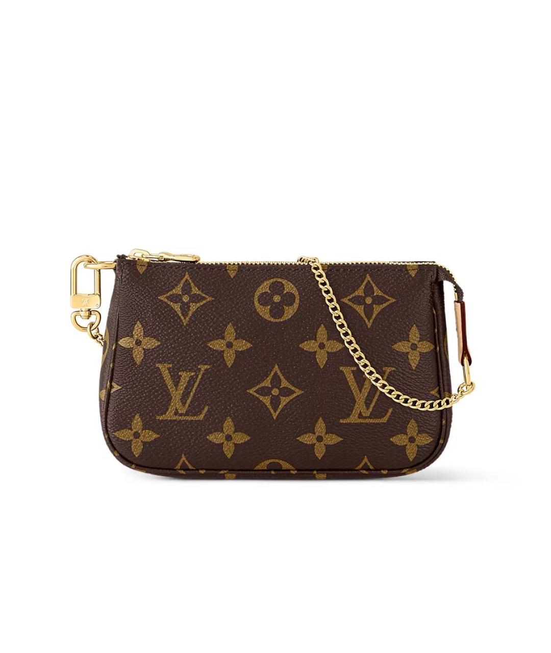 LOUIS VUITTON Коричневая сумка через плечо, фото 9