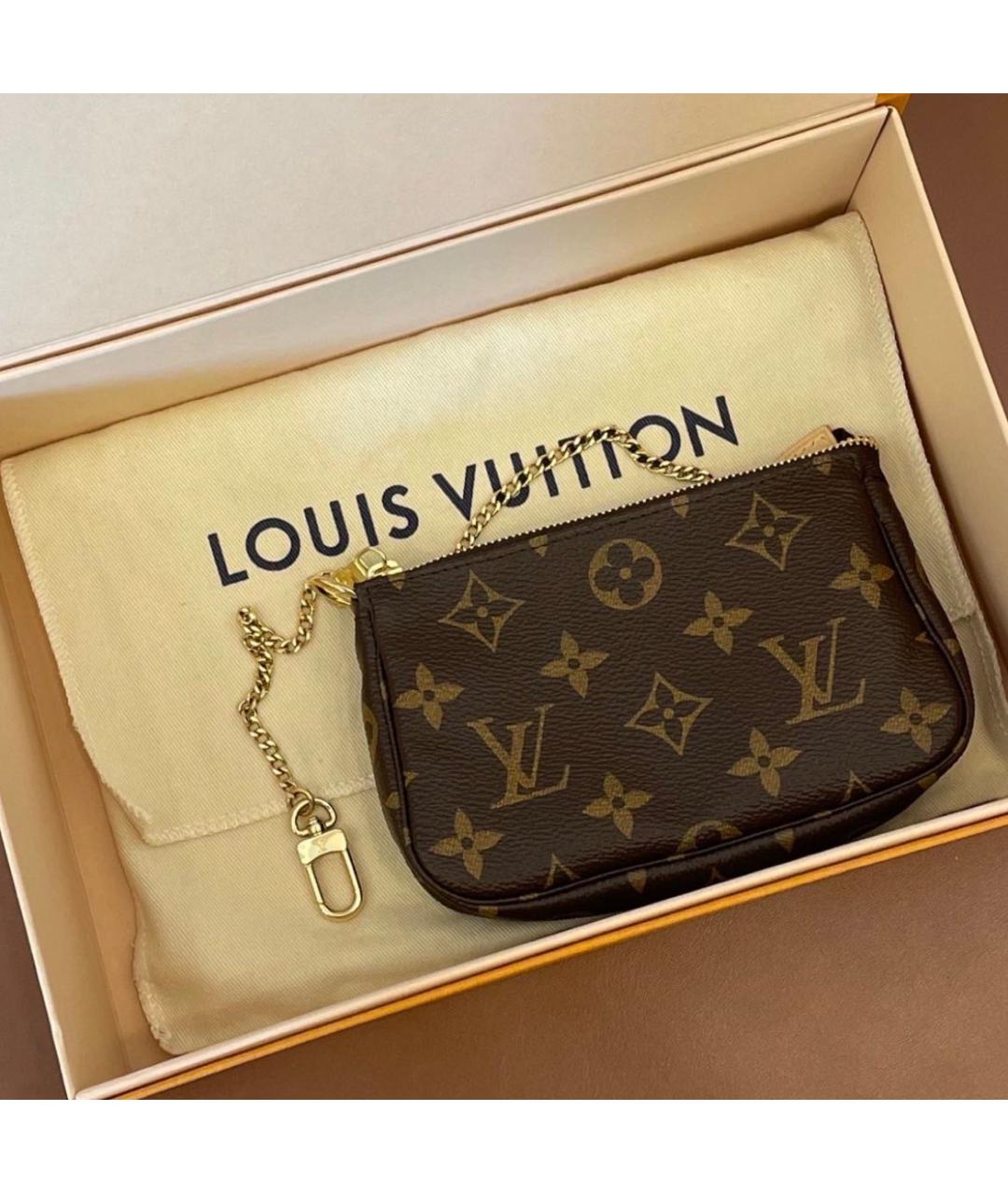 LOUIS VUITTON Коричневая сумка через плечо, фото 8