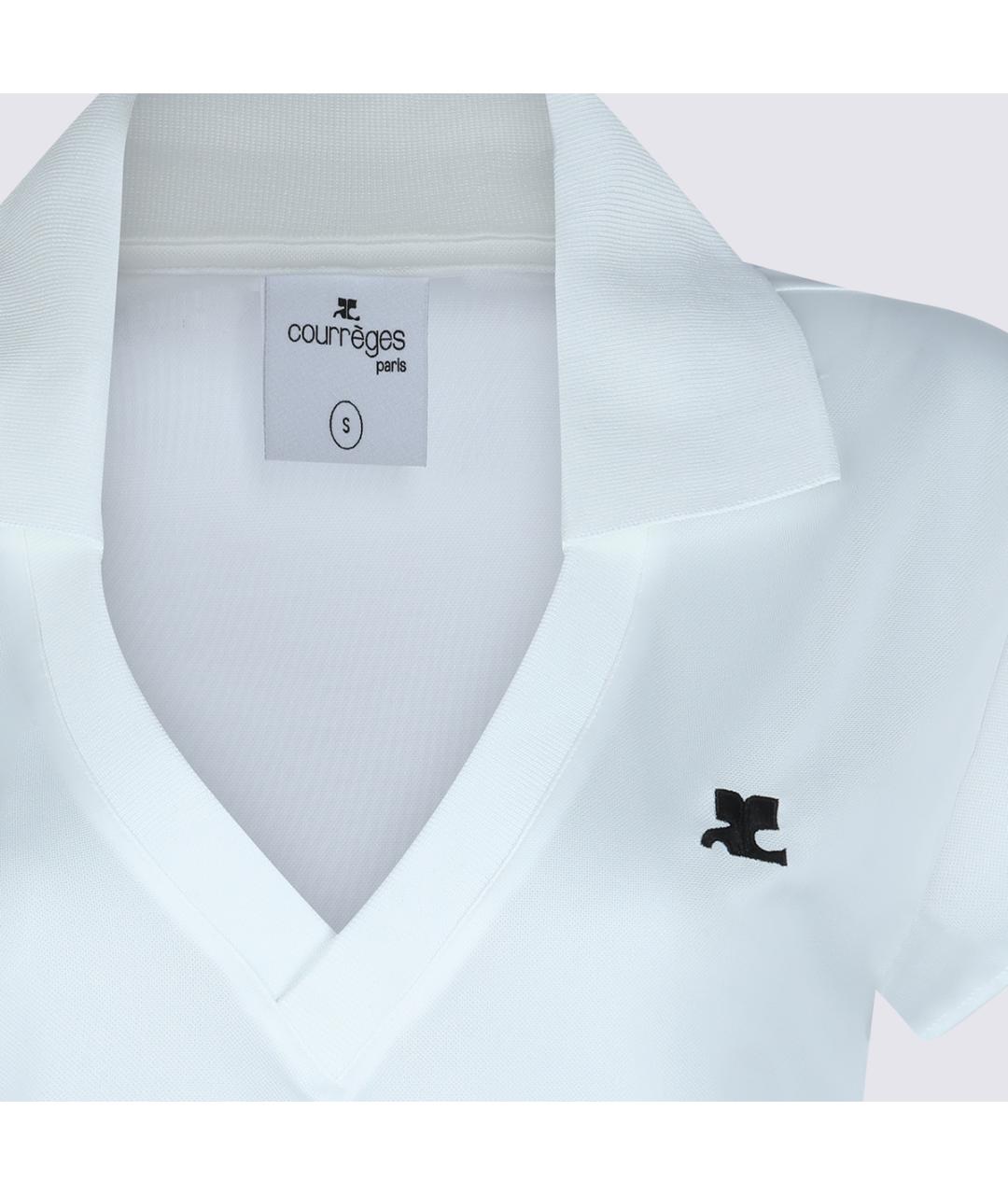 COURREGES Белая футболка, фото 3