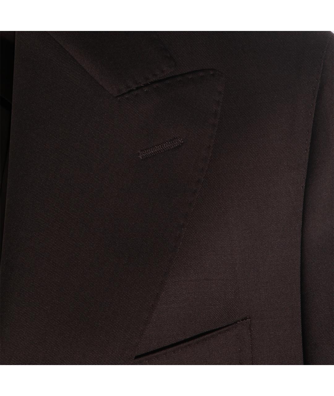 LARDINI Коричневый классический костюм, фото 5