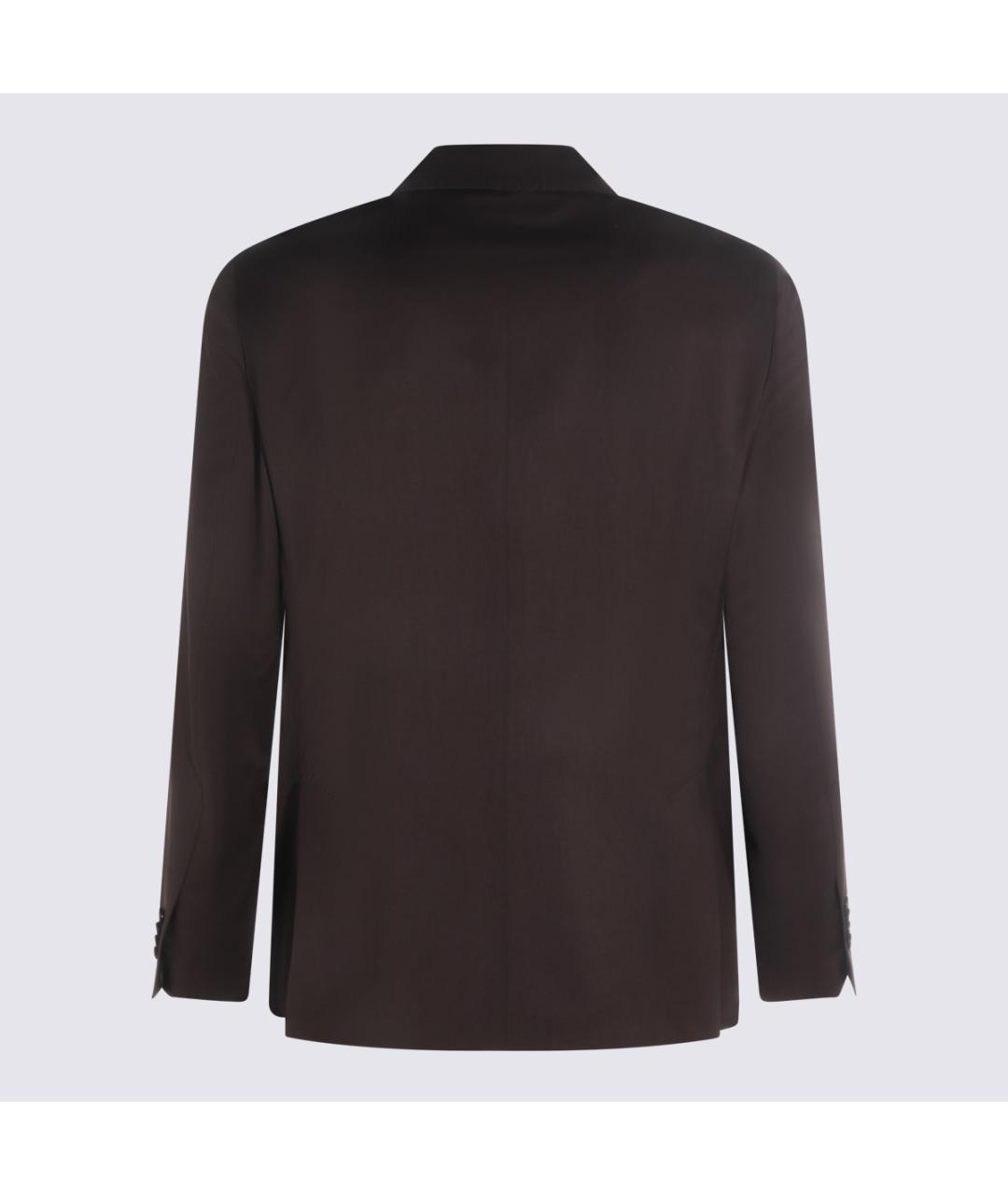 LARDINI Коричневый классический костюм, фото 4