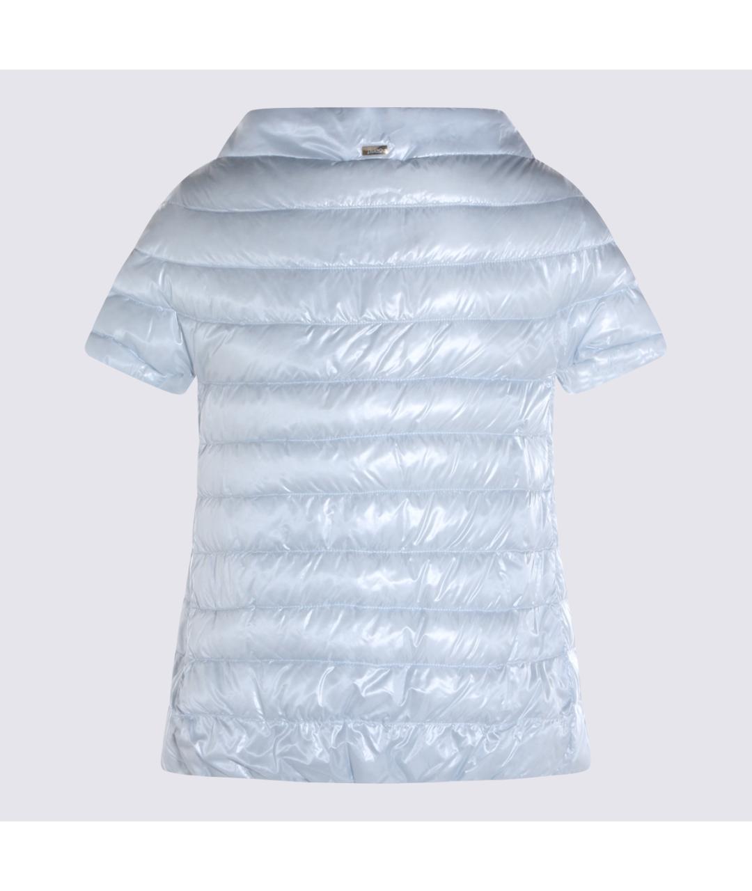 HERNO Голубая синтетическая куртка, фото 2