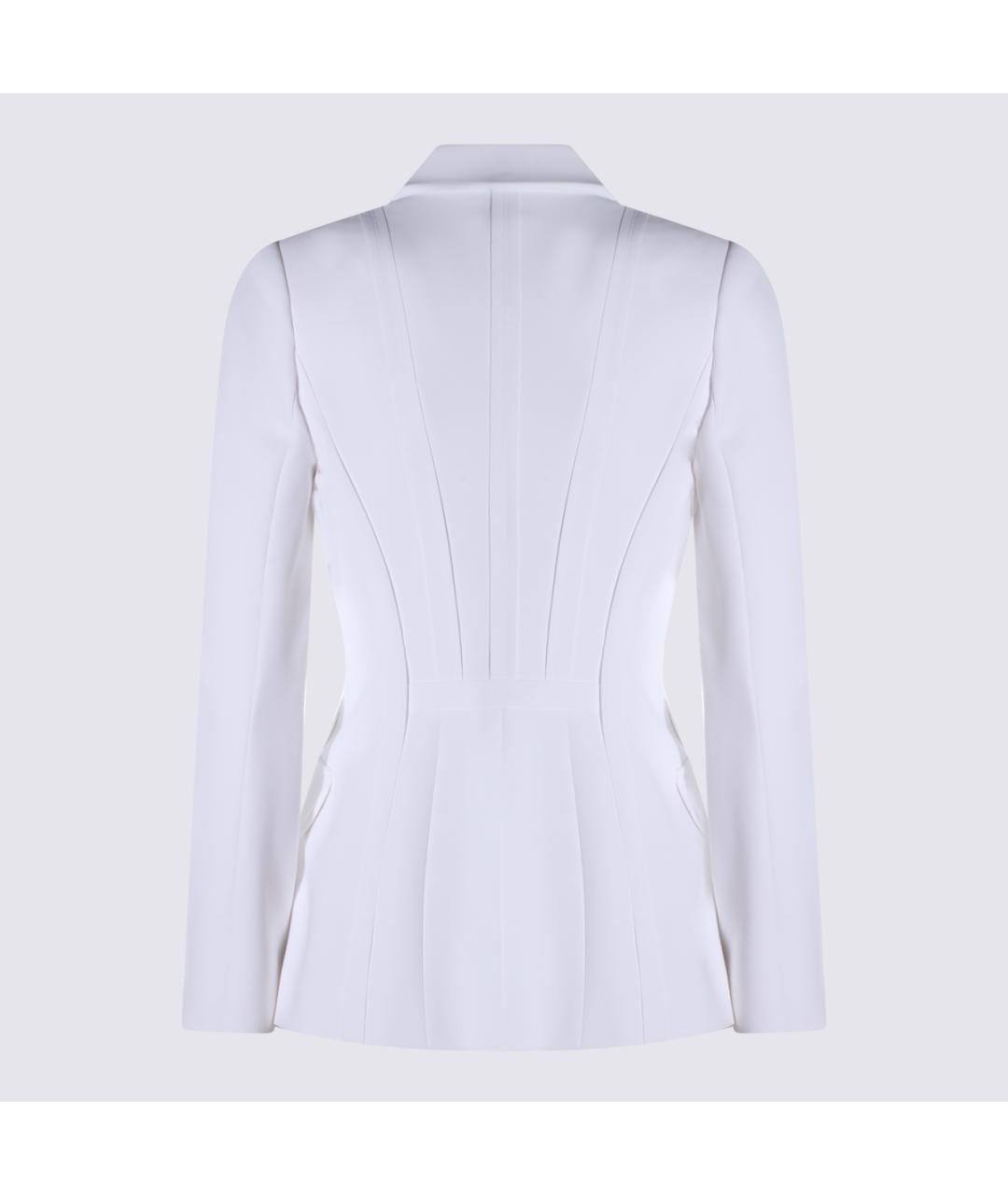 ELISABETTA FRANCHI Белый жакет/пиджак, фото 2