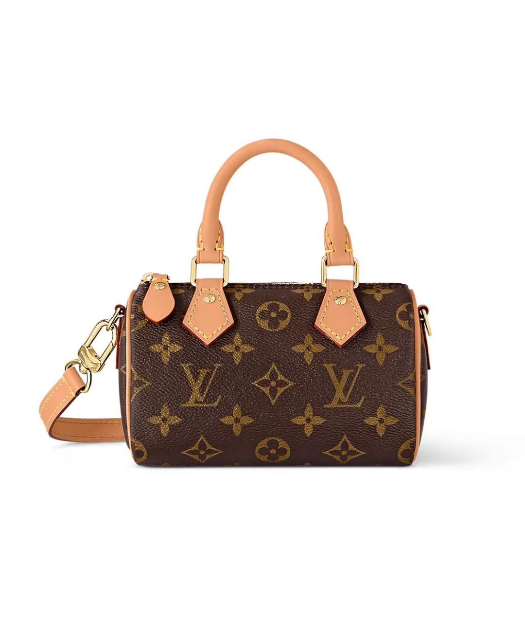 LOUIS VUITTON Коричневая сумка через плечо, фото 9
