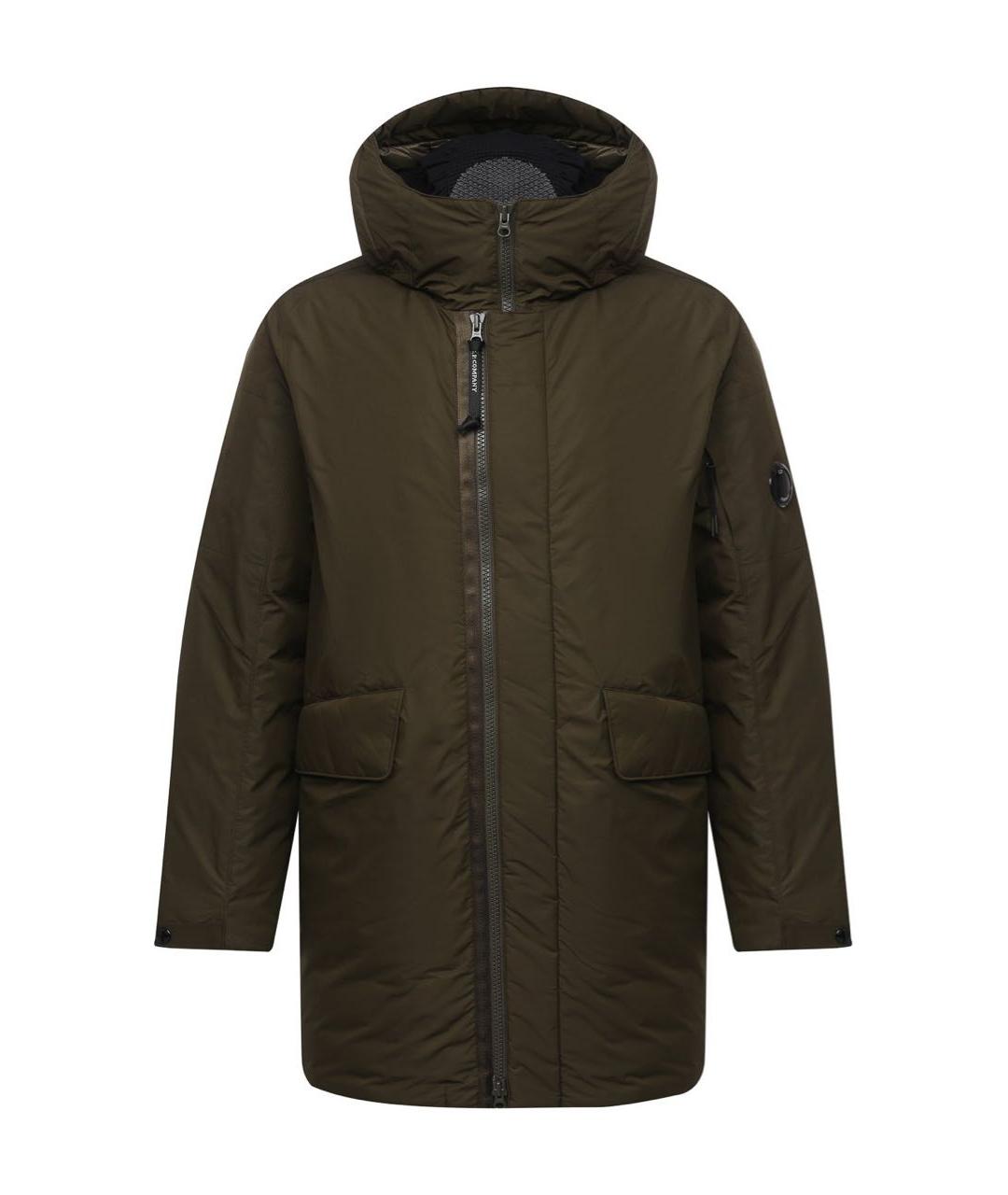 CP COMPANY Хаки полиэстеровая парка, фото 1