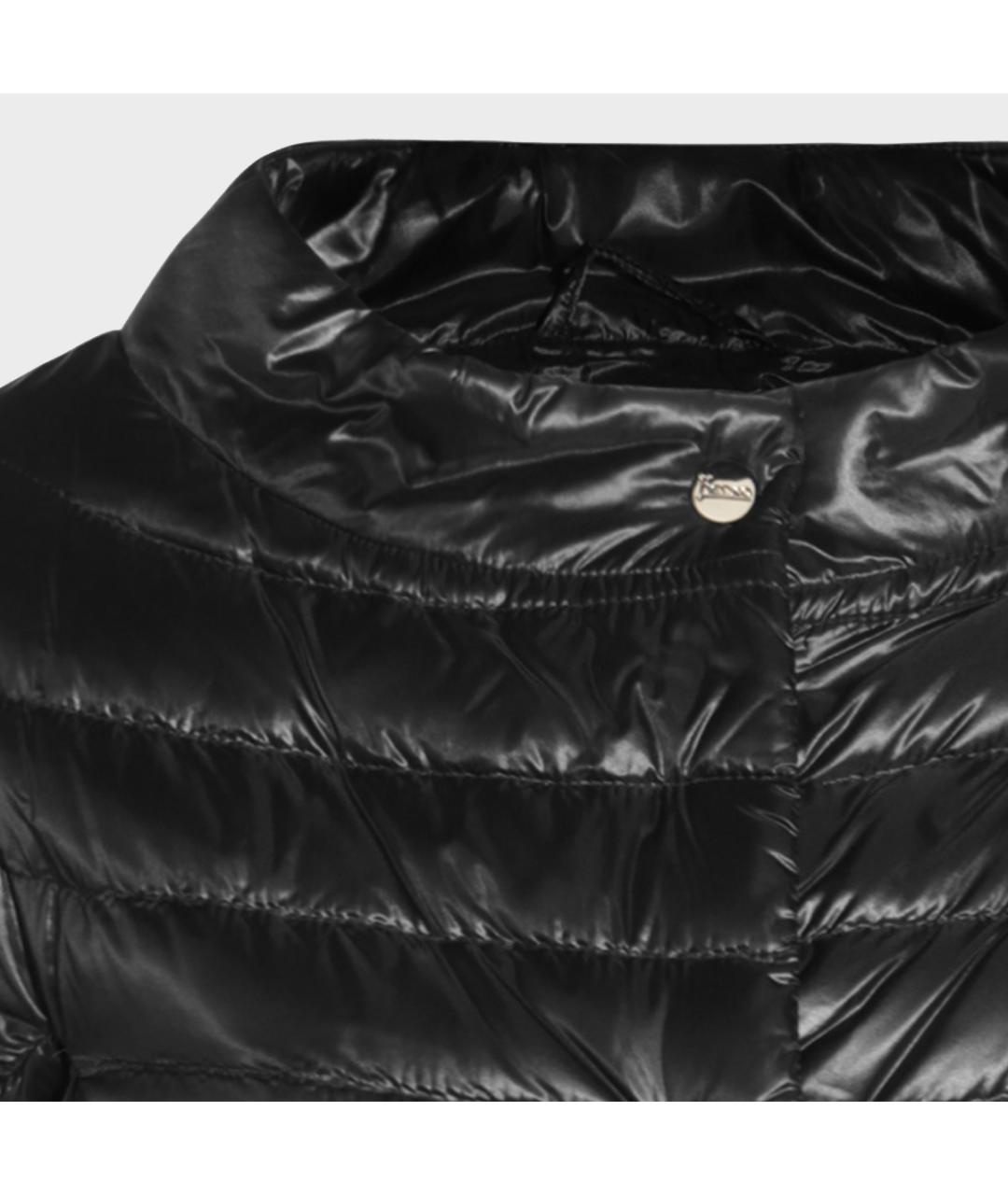 HERNO Черная синтетическая куртка, фото 3