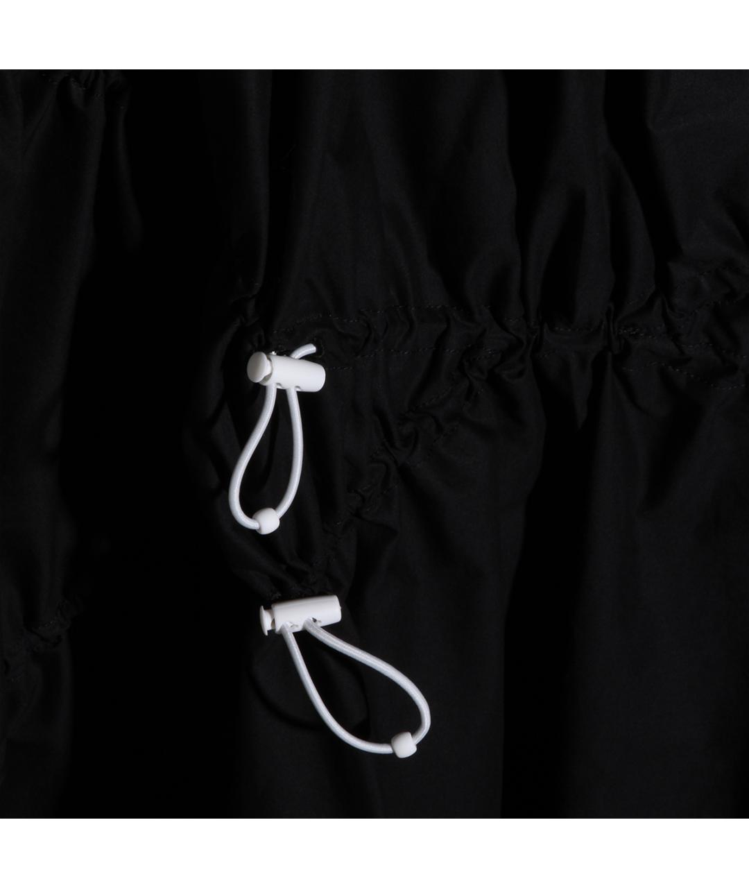 MOSCHINO Черная хлопковая юбка миди, фото 3