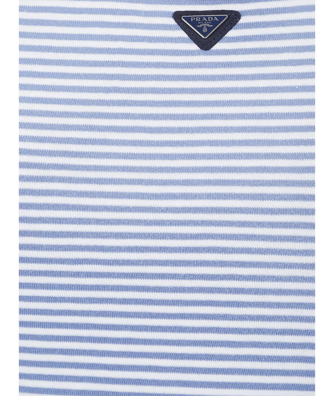 PRADA Мульти хлопковая майка, фото 2