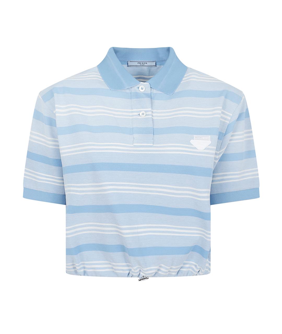 PRADA Мульти хлопковая футболка, фото 1