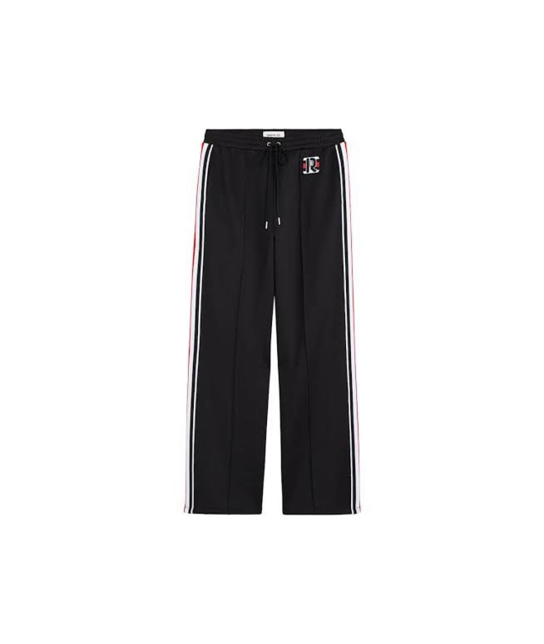 PACO RABANNE Черные полиэстеровые спортивные брюки и шорты, фото 9