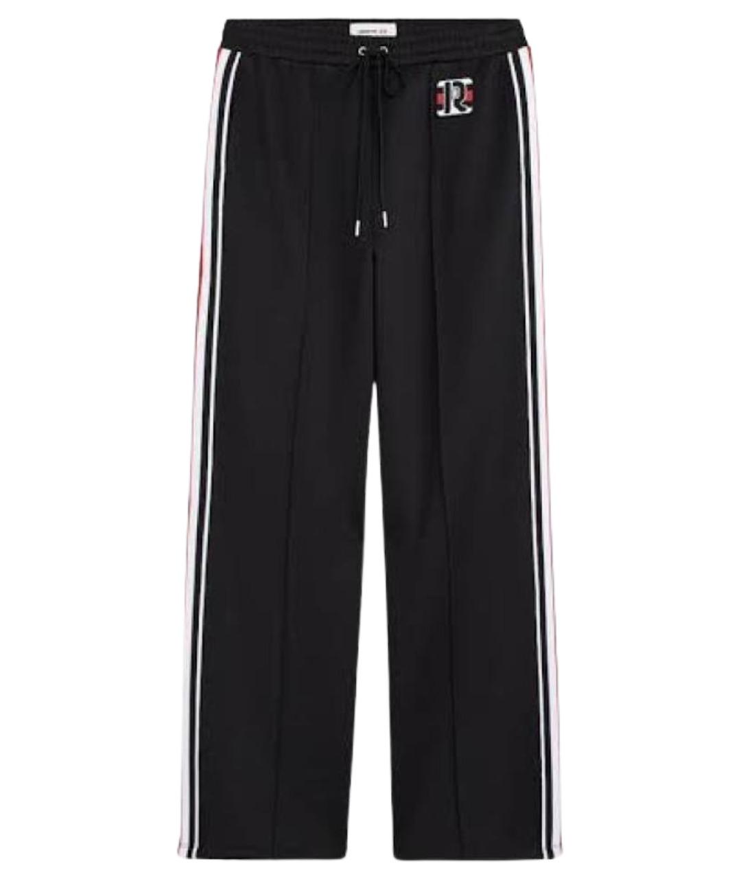 PACO RABANNE Черные полиэстеровые спортивные брюки и шорты, фото 1