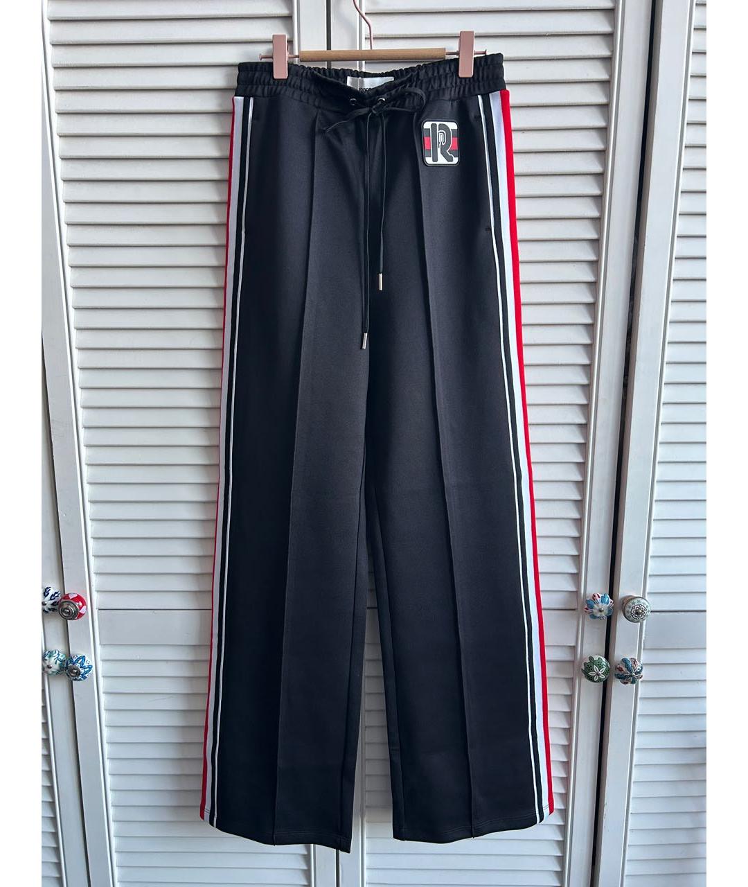 PACO RABANNE Черные полиэстеровые спортивные брюки и шорты, фото 2